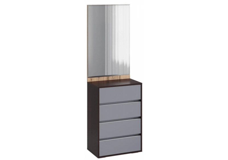 Прихожая Роут с зеркалом венге / дуб вотан / графит софт. 