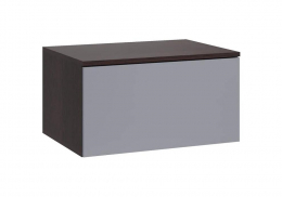 Шкаф Роут 1 венге / графит софт (60x44x32,4)